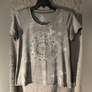 Made for Life Mandala Graphic Tee - Gray